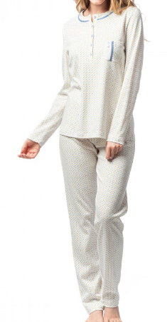 Pyjama à pois blanc du S au 3XL