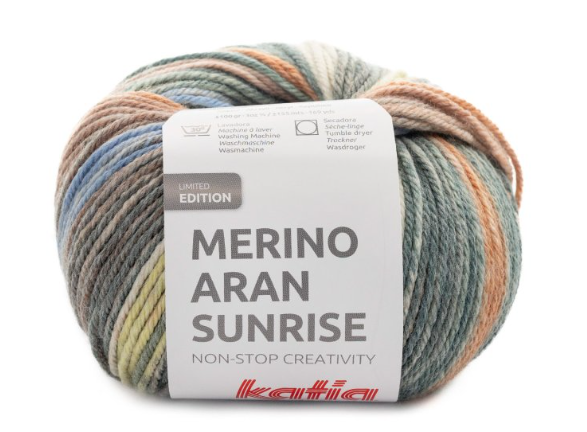 Merino aran sunrise 4,5-5,5