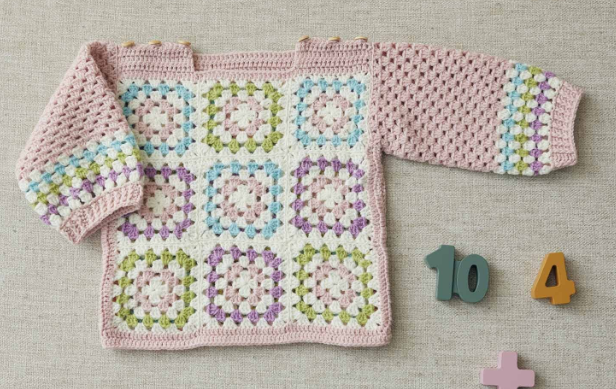 Modèle pull bébé en united socks