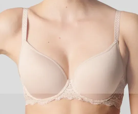 Simone perele Caresse rose poudrée spacer 3D du 85C au 105C