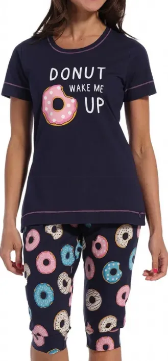 Pyjama pantacourt donut du 36 au 48