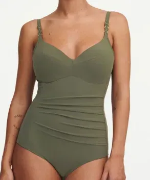 Chantelle maillot de bain 1 pièce ave armature swimwear emblem