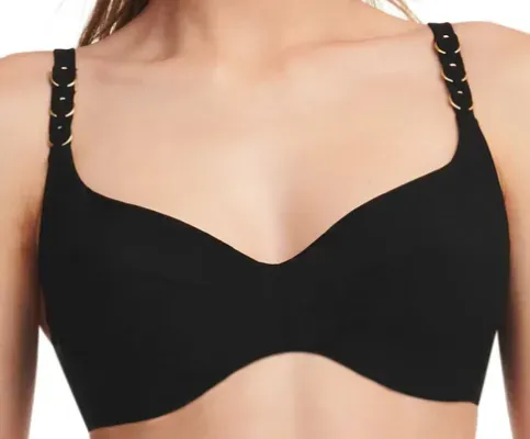 Chantelle maillot de bain noir enveloppant