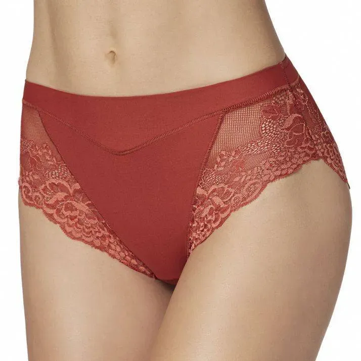 Culotte à dentelle rouge janira