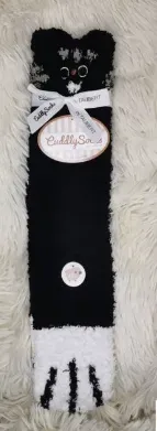 Chaussette chat noir Taille unique