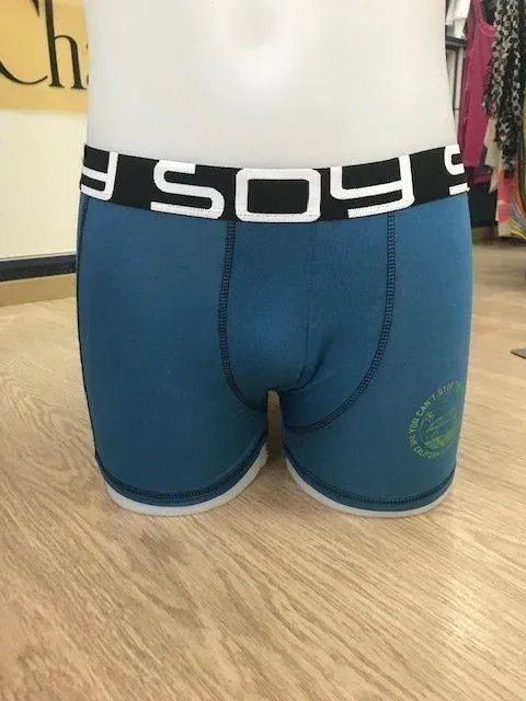 Caleçon Soy du M au 2XL bleu