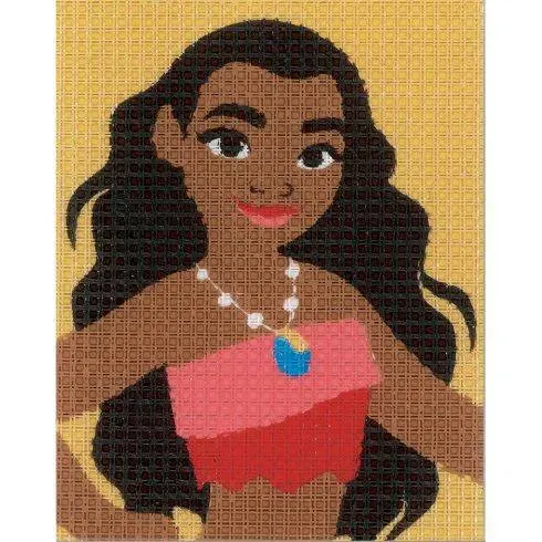 Kit canevas pour enfant vaiana