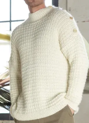 Pull homme en supreme merino
