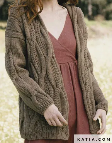 Gilet en arles merino