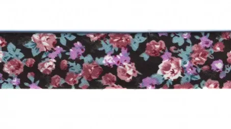 Biais fleuri multi
