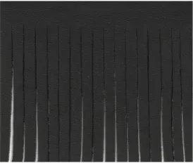 simili à frange noir