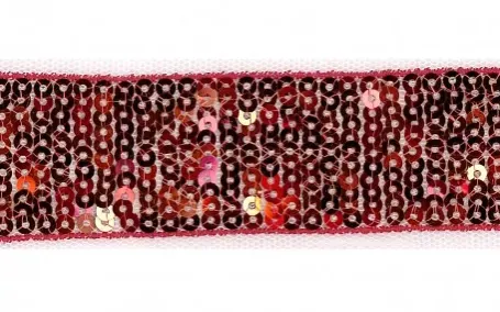 galon tulle et paillettes