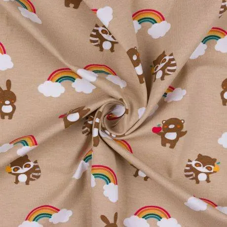 tissu jerseys imprimé enfant