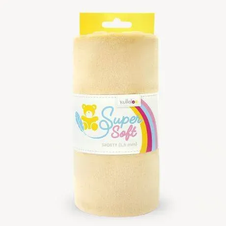 tissus peluche 75 x100 camel