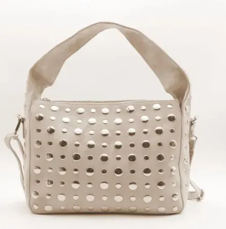 Sac à épaule simili cuir clouté
