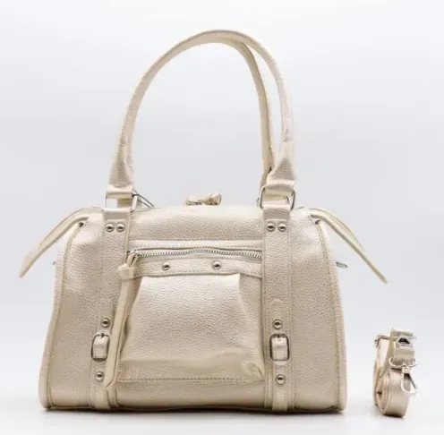 Sac à main simili cuir grainé